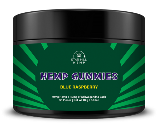 Blue Raspberry Hemp Gummies